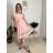 Šaty elegantní letní bez rukávu dámské (S/M/L ONE SIZE) ITALSKÁ MÓDA IM322SIMONE/DR grün S/M/L
