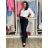 Lange Damenleggings (S - 2XL) MIE25B030 S / M schwarz