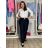 Lange Damenleggings (S - 2XL) MIE25B030 S / M schwarz