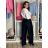 Lange Damenleggings (S - 2XL) MIE25B030 S / M schwarz