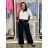Lange Damenleggings (S - 2XL) MIE25B030 M / L schwarz