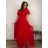 Kurzärmliges Sommer-Freizeitkleid für Damen (S/M/L EINHEITSGRÖSSE) ITALIAN FASHION IMWGB25022
