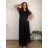 Kurzärmliges Sommer-Freizeitkleid für Damen (S/M/L EINHEITSGRÖSSE) ITALIAN FASHION IMWGB25022