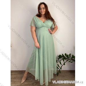 Kurzärmliges Sommer-Freizeitkleid für Damen (S/M/L EINHEITSGRÖSSE) ITALIAN FASHION IMWGB25022