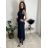 Langes, glitzerndes, ärmelloses Partykleid aus Tüll für Damen (S/M/L, Einheitsgröße) ITALIAN FASHION IMWKY252567