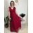 Sommerkleid Carmen aus Musselin für Damen (Einheitsgröße S/M) ITALIAN FASHION IMWE231506