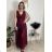 Sommerkleid Carmen aus Musselin für Damen (Einheitsgröße S/M) ITALIAN FASHION IMWE231506