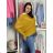 Übergroßer Pullover mit schrägen langen Ärmeln für Damen in Übergröße (48/50/52 EINHEITSGRÖSSE) ITALIAN FASHION IM424509XL