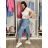 Damen Stretchhose (S/M/L Einheitsgröße) ITALIAN FASHION IMC25324 S / M / L dunkelblau