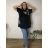 Tunika Kurzarm Damen (Uni L / XXL) TURKISH FASHION TM920035