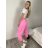 Elegante, lange Jogginghose für Damen (Einheitsgröße S/M/L) ITALIAN FASHION IMD23634