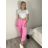 Elegante, lange Jogginghose für Damen (Einheitsgröße S/M/L) ITALIAN FASHION IMD23634