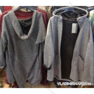 Cardigan Langarm Damen (uni s / m / l) ITALIENISCHE MODA IM617486
