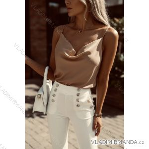 Sommer T-Shirt Damen (uni SL) ITALIENISCHE Mode IMD20357