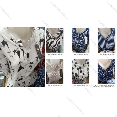 Katalog Damen warmes Langarm-T-Shirt übergroß (L-3XL) ERBOSSI ERB25ZARI