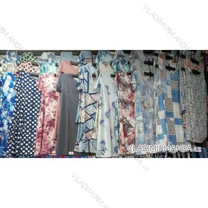 Kleid Kleid Kurzarm Damen Übergröße (L-3XL) TOVTA TOV24001