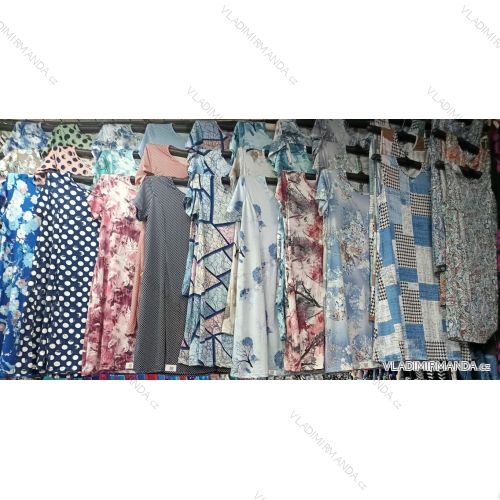 Kleid Kleid Kurzarm Damen Übergröße (L-3XL) TOVTA TOV24001