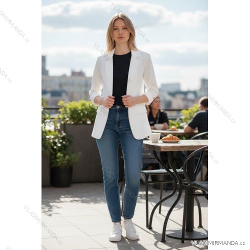 Elegante, lange Jogginghose für Damen (Einheitsgröße S/M/L) ITALIAN FASHION IMD23634