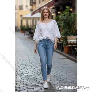 Elegante, lange Jogginghose für Damen (Einheitsgröße S/M/L) ITALIAN FASHION IMD23634