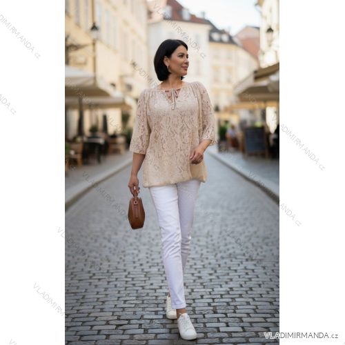 Elegante, lange Jogginghose für Damen (Einheitsgröße S/M/L) ITALIAN FASHION IMD23634