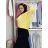 Sommerkleid oval Kurzarm Damen Übergröße (50/52/54 Einheitsgröße) ITALIAN FASHION IM425011