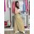 Kurzärmliges Sommer-Freizeitkleid für Damen (S/M/L EINHEITSGRÖSSE) ITALIAN FASHION IMWGB25022