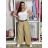 Kurzärmliges Sommer-Freizeitkleid für Damen (S/M/L EINHEITSGRÖSSE) ITALIAN FASHION IMWGB25022