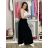Kurzärmliges Sommer-Freizeitkleid für Damen (S/M/L EINHEITSGRÖSSE) ITALIAN FASHION IMWGB25022