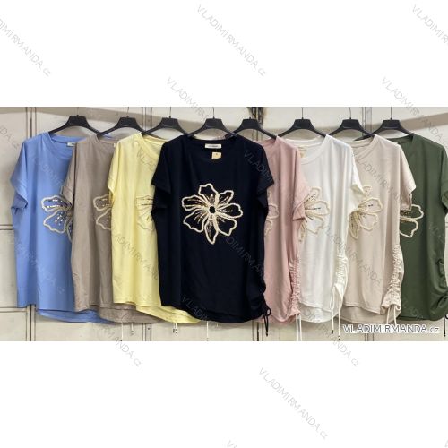 Ärmellose Jacke mit langen Ärmeln (uni sl) ITALIENISCHE Mode IMC17326