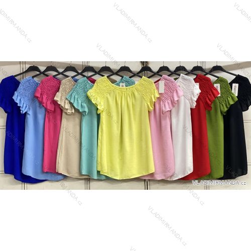 Ärmellose Jacke mit langen Ärmeln (uni sl) ITALIENISCHE Mode IMC17326