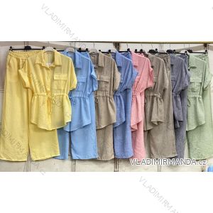 Ärmellose Jacke mit langen Ärmeln (uni sl) ITALIENISCHE Mode IMC17326