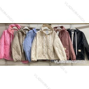 Ärmellose Jacke mit langen Ärmeln (uni sl) ITALIENISCHE Mode IMC17326