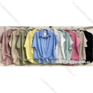 Ärmellose Jacke mit langen Ärmeln (uni sl) ITALIENISCHE Mode IMC17326