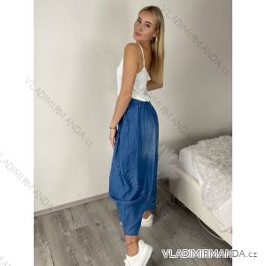 Übergroßer gestrickter Langarmpullover für Damen (S/M EINHEITSGRÖSSE) ITALIAN FASHION IMSN2416125