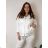 Übergroßer gestrickter Langarmpullover für Damen (S/M EINHEITSGRÖSSE) ITALIAN FASHION IMSN2416125 50/52/54 zelená mintova