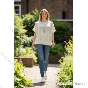 Elegante, lange Jogginghose für Damen (Einheitsgröße S/M/L) ITALIAN FASHION IMD23634