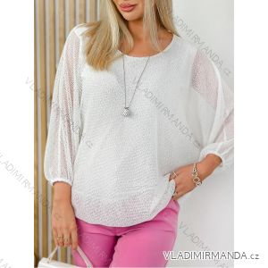 Elegante, lange Jogginghose für Damen (Einheitsgröße S/M/L) ITALIAN FASHION IMD23634