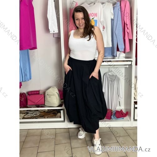 Übergroßer gestrickter Langarmpullover für Damen (S/M EINHEITSGRÖSSE) ITALIAN FASHION IMSN2416125