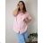 Damen Langarm Hoodie Kleid (S / M ONE SIZE) ITALIAN FASHION IMWA216095 50/52/54 žlutá
