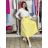 Langes Chiffon-Kurzarmkleid für Damen (S/M ONE SIZE) ITALIAN FASHION IMWGS231048 S / M / L pink