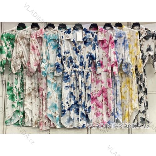 Ärmellose Jacke mit langen Ärmeln (uni sl) ITALIENISCHE Mode IMC17326