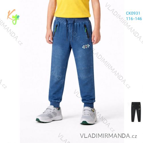 Kinderjeans lange Jeans für Jungen (116-146) KUGO CK0930