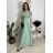 Elegante Hose mit Gürtel für Damen (S/M/L ONE SIZE) ITALIAN FASHION IM425057 S / M / L růžová světlá