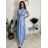 Elegante Hose mit Gürtel für Damen (S/M/L ONE SIZE) ITALIAN FASHION IM425057 S / M / L růžová světlá