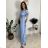 Elegante Hose mit Gürtel für Damen (S/M/L ONE SIZE) ITALIAN FASHION IM425057 S / M / L růžová světlá