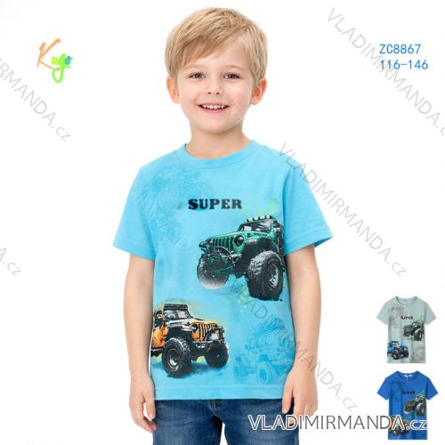 Kinderjeans lange Jeans für Jungen (116-146) KUGO CK0930