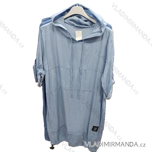 Übergroßer gestrickter Langarmpullover für Damen (S/M EINHEITSGRÖSSE) ITALIAN FASHION IMSN2416125