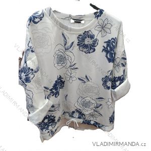 Übergroßer gestrickter Langarmpullover für Damen (S/M EINHEITSGRÖSSE) ITALIAN FASHION IMSN2416125