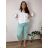 Lange Stretchhose für Damen in Übergröße (XL/2XL ONE SIZE) ITALIAN FASHION IMC22810