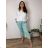 Lange Stretchhose für Damen in Übergröße (XL/2XL ONE SIZE) ITALIAN FASHION IMC22810